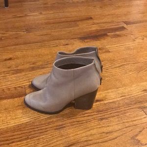 Cole Haan chunk heel booties
